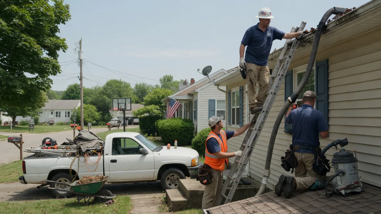 Gutter Installation in Kell, IL near me